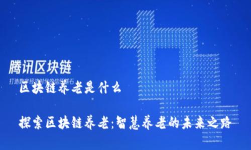 区块链养老是什么

探索区块链养老：智慧养老的未来之路